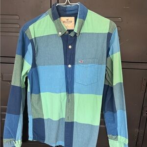 Hollister Men's Multicolor Block Shirt
